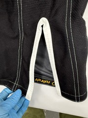 Araku BJJ Gi Tupac Thug Life Custom Rare Black Size A5