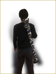 September Crane Pattern Shinai Bag-100%cotton kendo shinai
