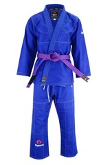 BJJ Gi Brazilian Jiu Jitsu Kids & Juniors Black White Blue Uniform UK