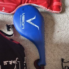 Vision Revolution Taekwondo Uniform & Protective Gear Set Size 2