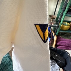 Valente Jiu-Jitsu Gi White Size 7 Adult Unisex Martial Arts Uniform