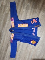 Blue dragonfly break point women’s gi size F3