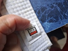 THICK Jiu Jitsu BJJ Belt Blue White