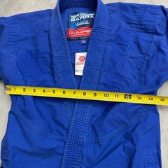 Gracie Barra Set Pants Top Youth Y3 Blue Gi Equipe GB Edition Jiu Jitsu Set