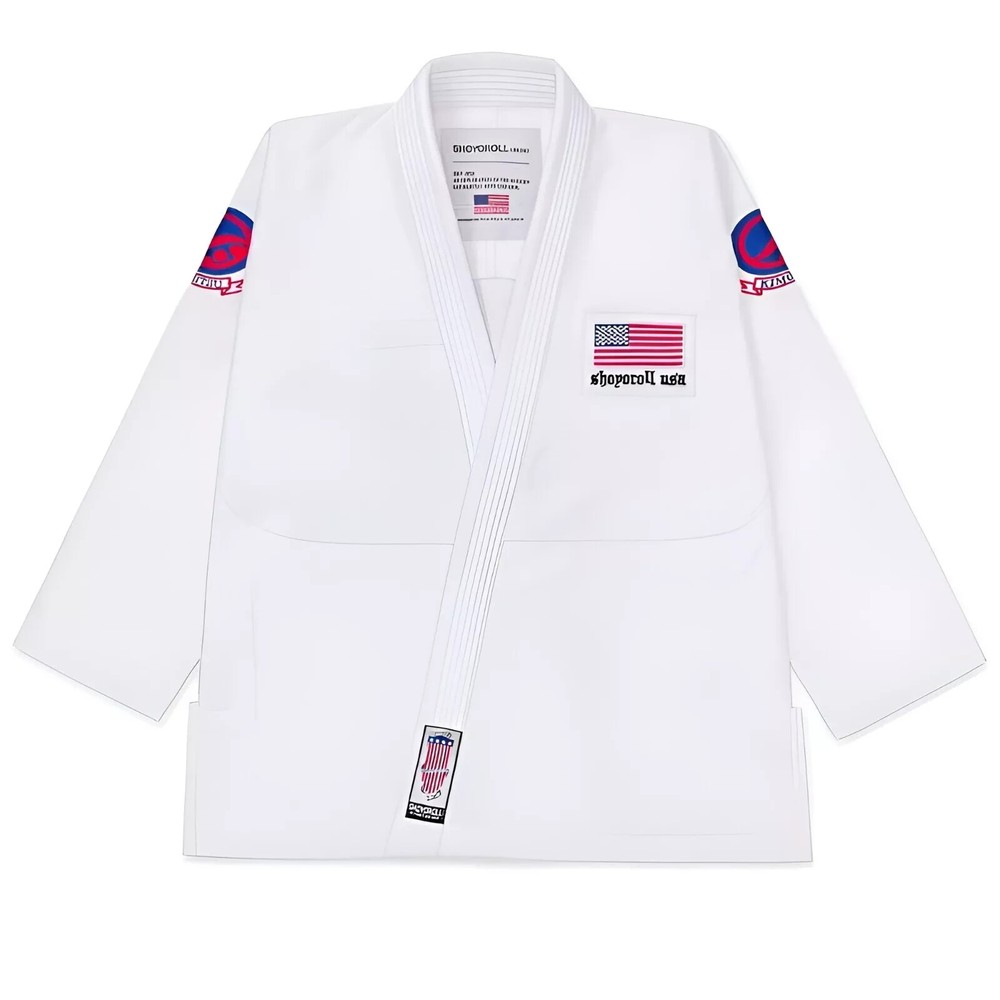 RVCA 24 shoyoroll Americana white BJJ Gi 450 GSM batch 151