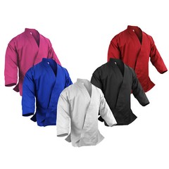 New Martial Arts Karate 7.5 oz Jacket Only Gi Uniform Light Weight #0000~#10