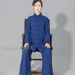 Soft Cotton Martial Arts Wing Chun Clothes Tai Chi Uniform Kung Fu Suit Summer