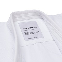Shoyoroll Spiral Kimono BJJ Gi White Jui-Jitsu Uniform 450 GSM **With Bag**