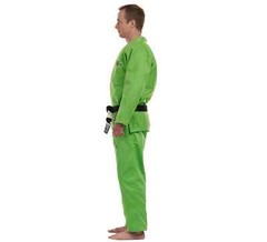 Fuji Sports All Around Mens Brazilian Jiu Jitsu Gi Jiu-Jitsu BJJ Electric Green