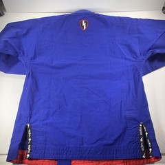 storm kimono bjj gi Jacket Ultra Lightweight Breathe Tech Ripstop Blue Y5
