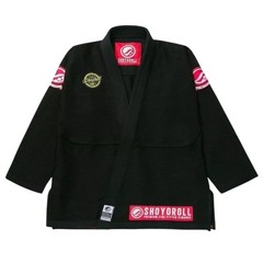 Shoyoroll Black BJJ Gi Jiu-Jitsu Cut Batch 71 Competitor Uniform Brazilian Suit