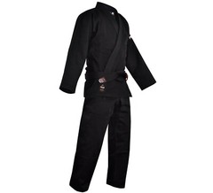 New Fuji Sports All Around Mens Brazilian Jiu Jitsu Gi Jiu-Jitsu BJJ – Black