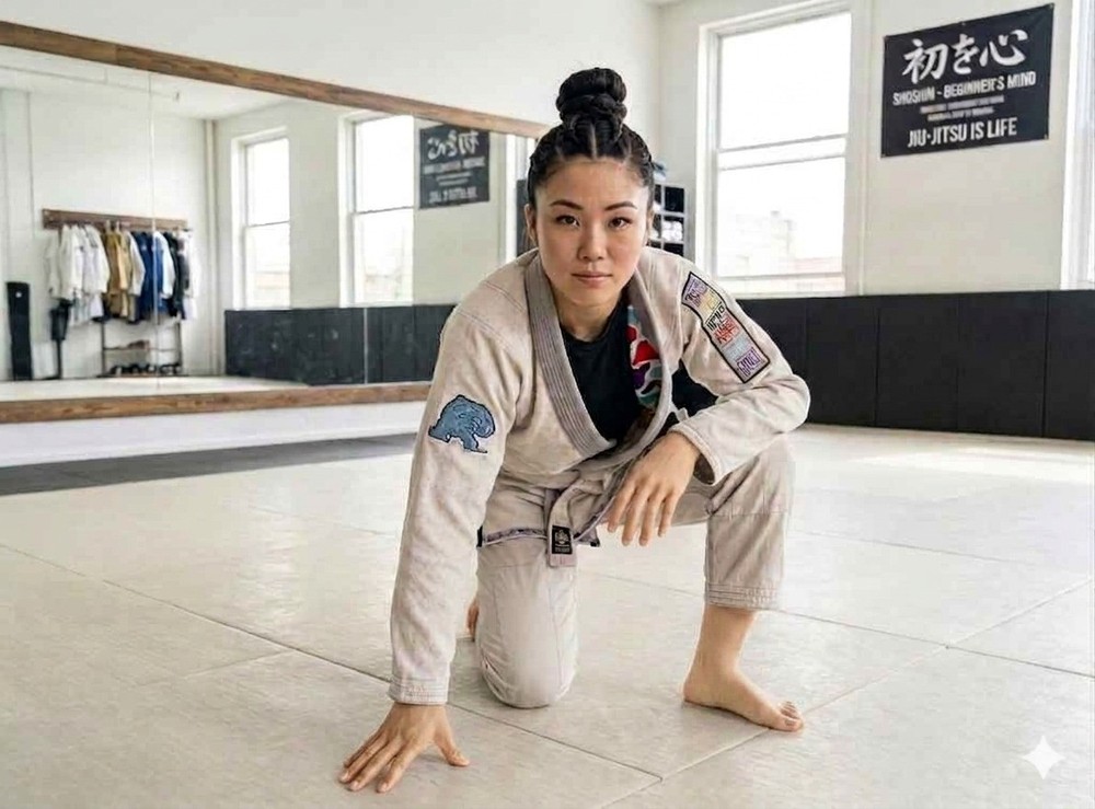 Albino and Preto Custom Made BJJ Gi: BJJ Kimono + Free Tarrif Postage