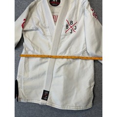 ClubBoost BJJ Gi Adults A1 White Brazilian Jiu Jitsu Uniform w/ Belt