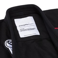 Shoyoroll BATCH 24 FEDERATION V4 ” BRAND NEW” BLACK 450GSM BJJ KIMONOS WITH BAG