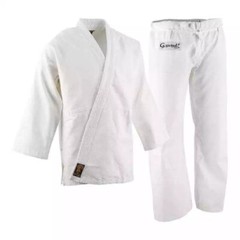 3pc White ProForce Gladiator Judo Uniform Traditional Drawstring #5