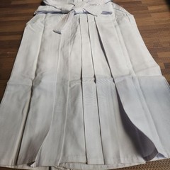 Japanese Kendo Hakama Pants Kimono Bulldog White Size 19 Kids Uniform