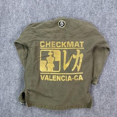 Tatami BJJ Gi Jacket Kids M4 Medium Green Checkmat Valencia Jiu Jitsu Kimono