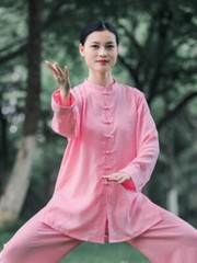 Kun Master Summer Kung Fu Dress Martial Art Uniform Tai Chi Clothes Wushu