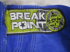 Break Point Jiu Jitsu Gi Boys K1 Blue Yellow BJJ Kimono Set MMA Youth