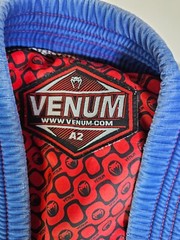 Venum A2 Elite Performance Light Jiujitsu Jacket Royal Blue Brazilian Design