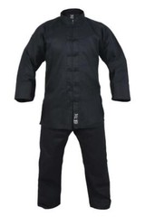 Yamasaki Kung Fu Uniform Gi 10oz – Black – Kids & Adult Sizes – Morgan Sports