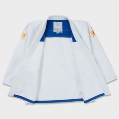 KINGZ x IBJJF Official Gi White 450 GSM BJJ Gi | Competition Legal Kimono