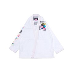 Albino And Preto Sanktuary BJJ Gi | Jiu-Jitsu 350/450 GSM Kimono