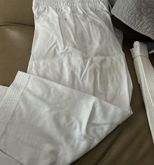MARTIAL ARTS GROUP GI KIDS 0 WHITE GLADIATOR TAEKWONDO APPROVED MAG UNIFORM