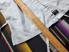 Judo Gi White American Martial Arts Goju Shin-Ryu Jacket Only Kid Size 00