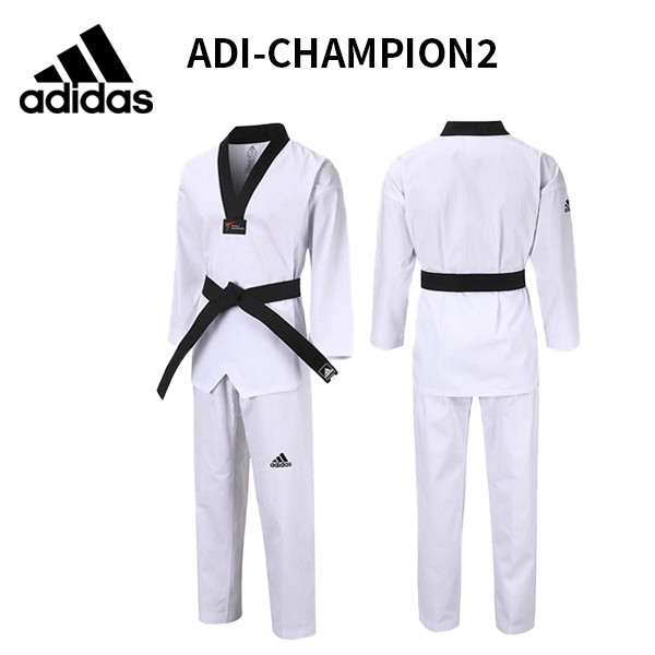 Adidas ADI-CHAMPION 2 Taekwondo Uniform TKD Karate WT Dobok