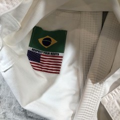 Gracie Jiu-Jitsu BJJ Gi Jacket Womens F2 White Authentic 100% Cotton Kimono Top