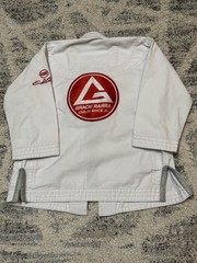 Gracie Barra Gi Jiu Jitsu Set Youth Edition Youth Size Y2 White