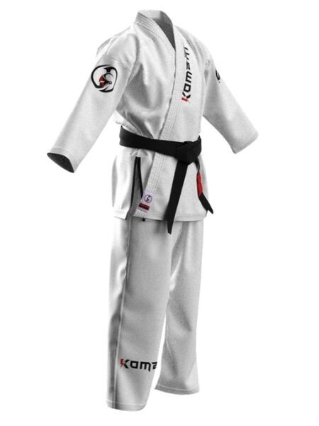 Men’s Kimonos Fearless COMP -White Kombatusa GI 450 GSM Pearl Weave Fight Wear
