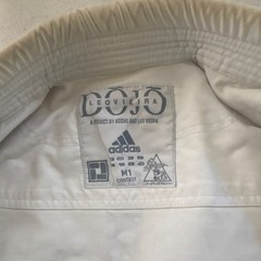 adidas Dojo Leoviera Jiu-Jitsu Gi Uniform Adult Unisex M1 White/Blue