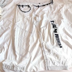 GUC Venum White Challenger BJJ Gi Jiu Jitsu Uniform & Bag (Size A2)