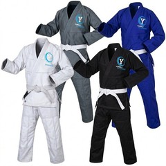 Baseline 2.0 Fuji Men’s BJJ Gi – High-Quality Jiu-Jitsu Uniform, Black/Mint