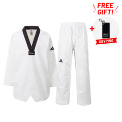 Adidas ADI-FIGHTER Elite (Eco) Dan Uniform New WT Taekwondo Kyorugi Dobok TKD