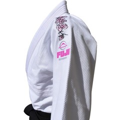 Gi IBJJF Uniform White & Pink 5’2″-5’5″ 120-140lb Womens M(W1) Med Jui-Jitsu