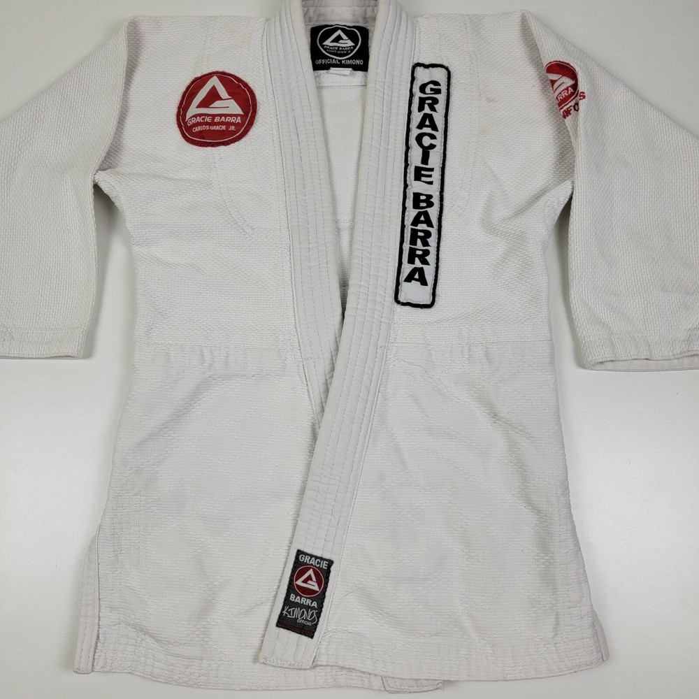 Gracie Barra Equipe Storm GB Gi Youth M5 Brazilian Jiu Jitsu Kimono No Belt