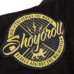 Shoyoroll – Black Jiu Jitsu Uniform RVCA Batch 136 Competitor Retro BJJ 450 GSM