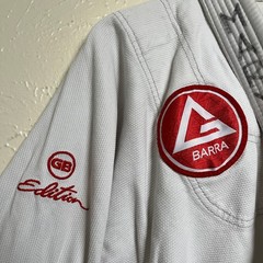 Gracie Barra Gi Top Unisex A3 White Jiu Jitsu BJJ Kimono Uniform