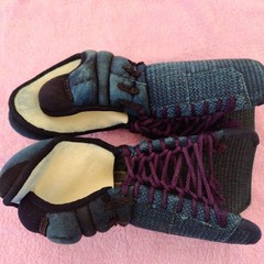 Japanese Kendo Kote Gloves Armor High School Used Traditional Gear