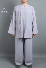 Unisex Buddhist Zen Clothing Shaolin Monk Kung Fu Martial Arts Wushu Uniforms