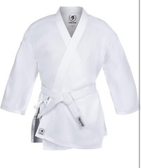 Lightweight Karate Gi Uniform Kids 000 White Martial Arts Suit With Belt