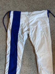 Renzo Gracie size A1 White and Blue Brazilian Jiu-Jitsu Gi with pants