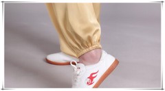 Men Summer Breathable Short Sleeve Kung Fu Shirts Wing Chun Training Vintage