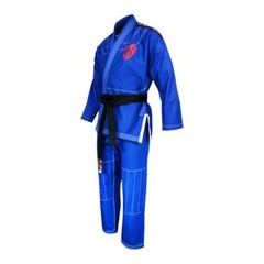 GS Mens Nova Absolute BJJ Gi IBJJF Jiu Jitsu Suit Uniform Adult Blue Pearl Weave