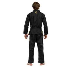 Fuji Ultra Lite Lightweight Mens Brazilian Jiu-Jitsu BJJ Gi – Black w/ Yellow