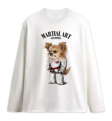 Fox Republic Chihuahua Karate Long Sleeve Shirt